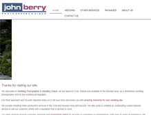 Tablet Screenshot of johnberry.ie